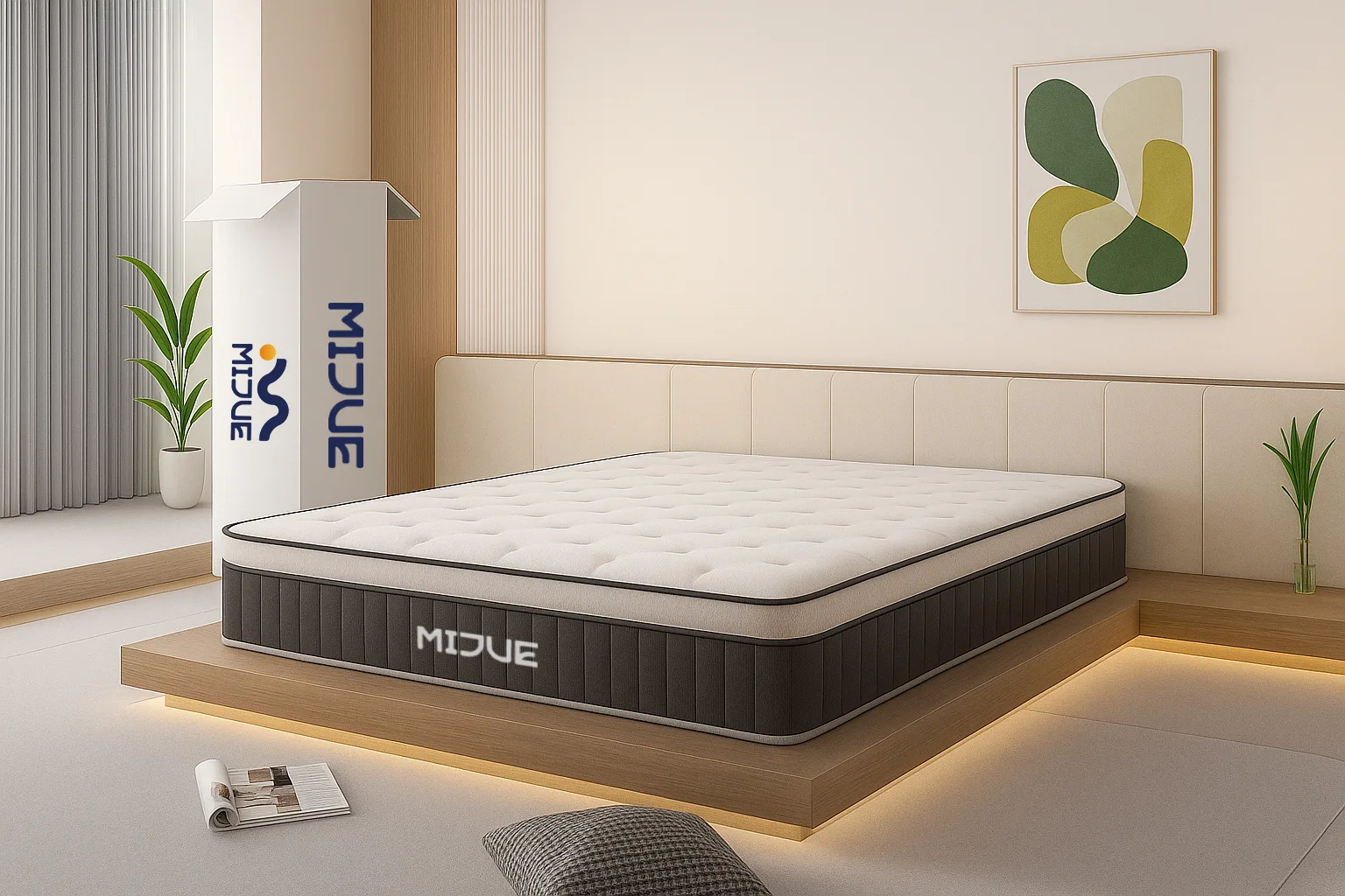 Wholesale mattresses with custom box packaging