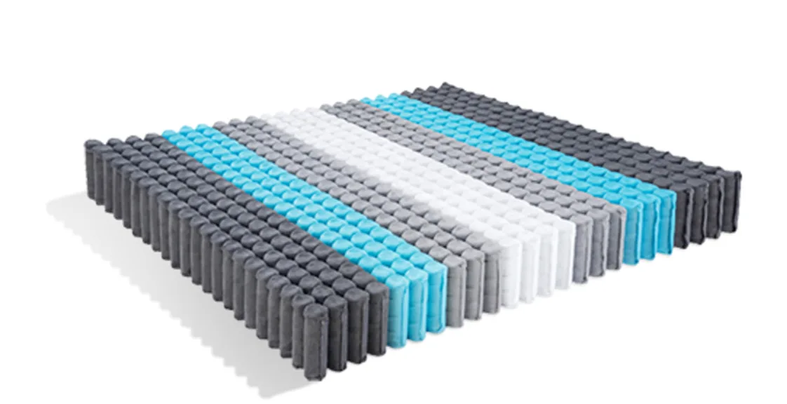 7-zone pocket spring hybrid mattress