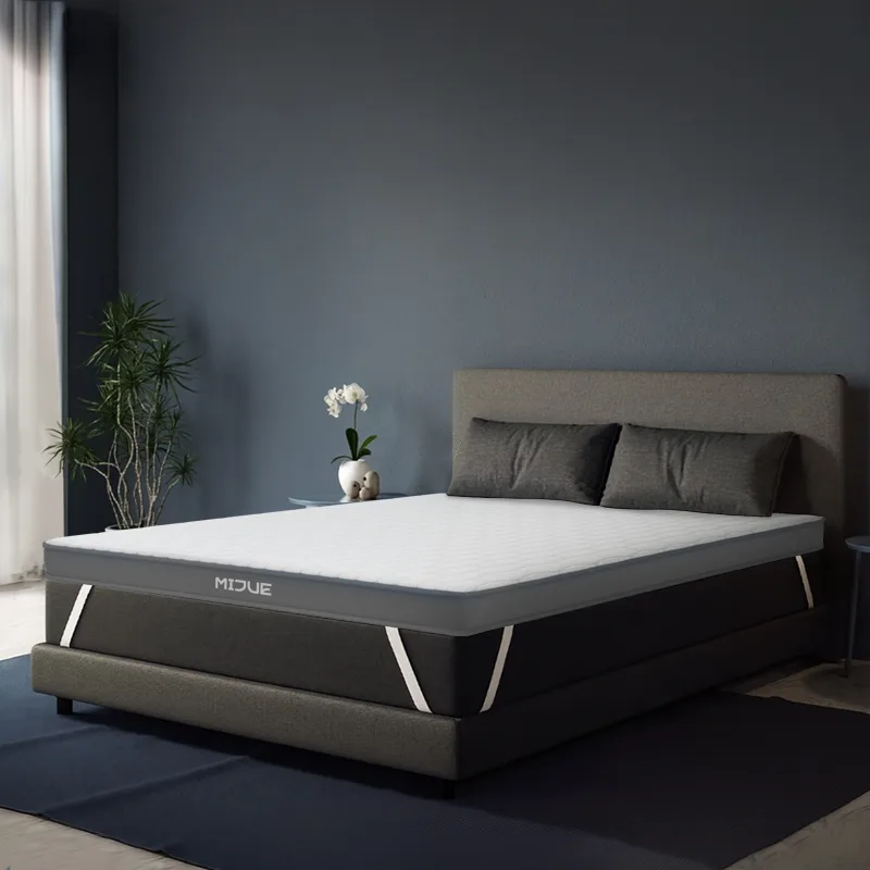 White mattress topper in a tranquil environment, used as the main featured image for the homepage topper series