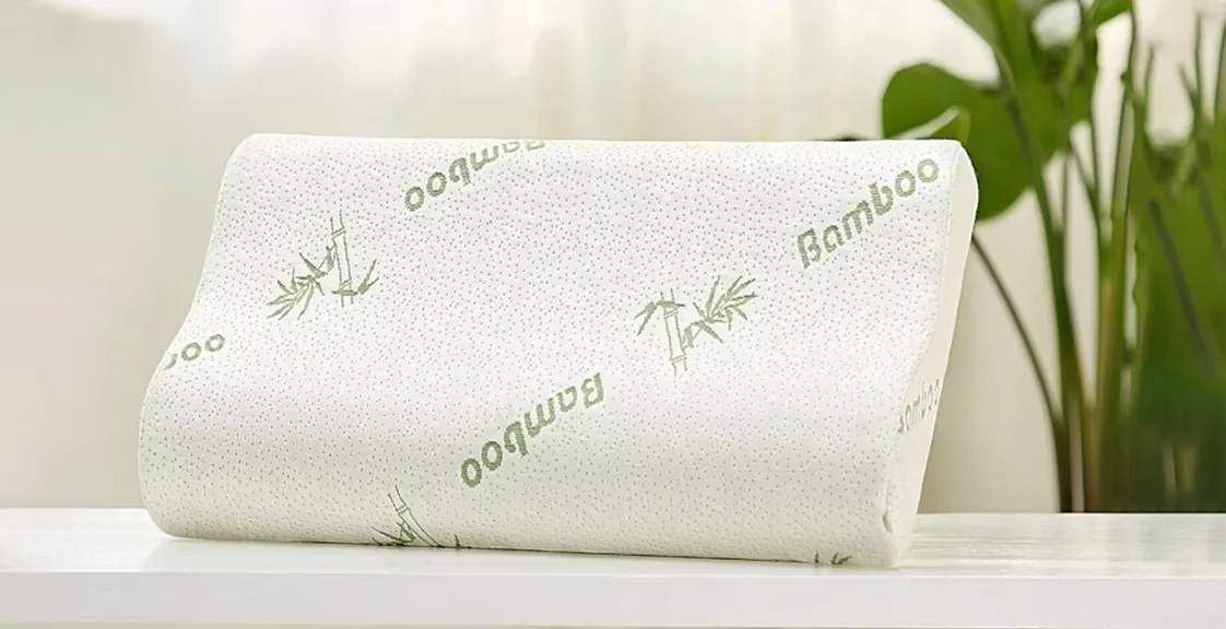 A bamboo cover pillow