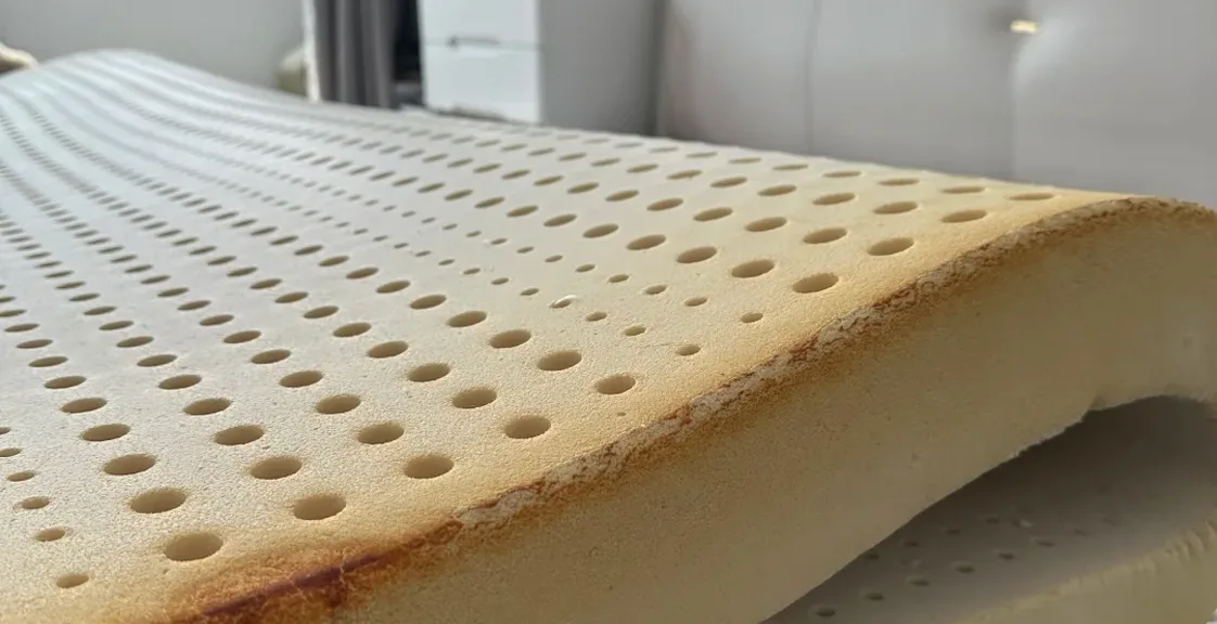 latex mattress breathable pinhole surface detail