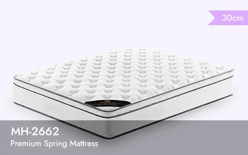 Mattress solution premium spring mattress with responsive support layers