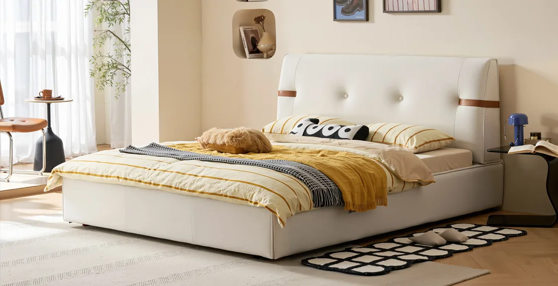 twin size mattress bed example