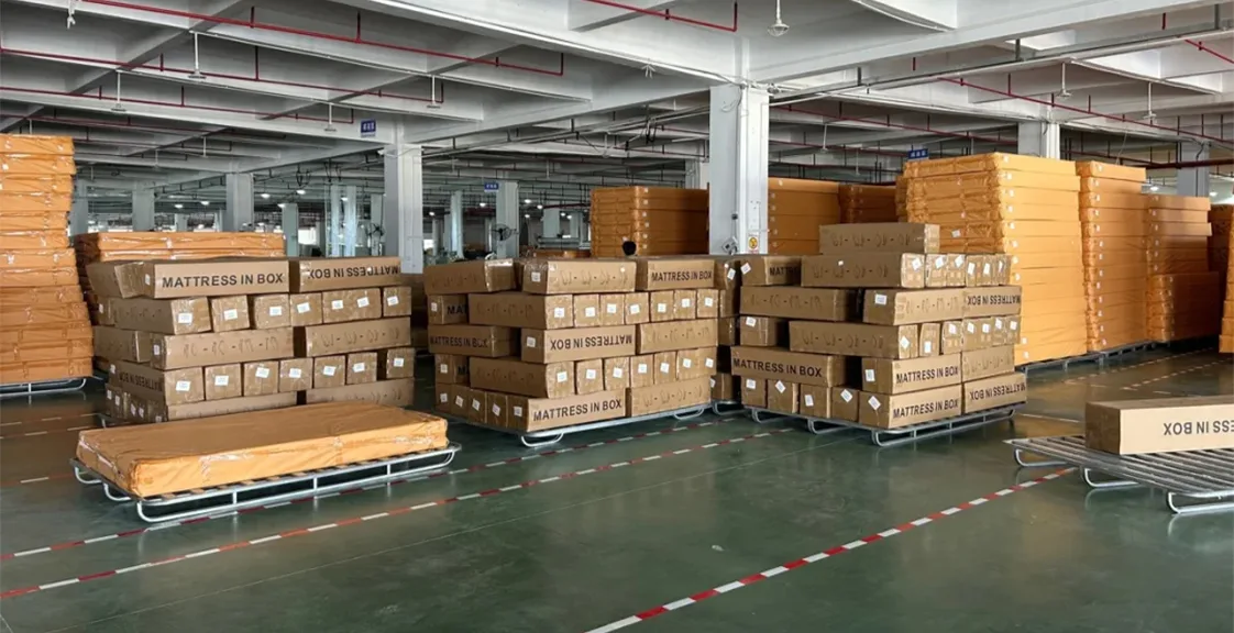 Mattress cost breakdown packaging shipping warehouse
