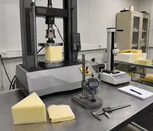 Mattress foam material testing equipment