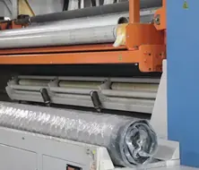 Mattress roll packing process