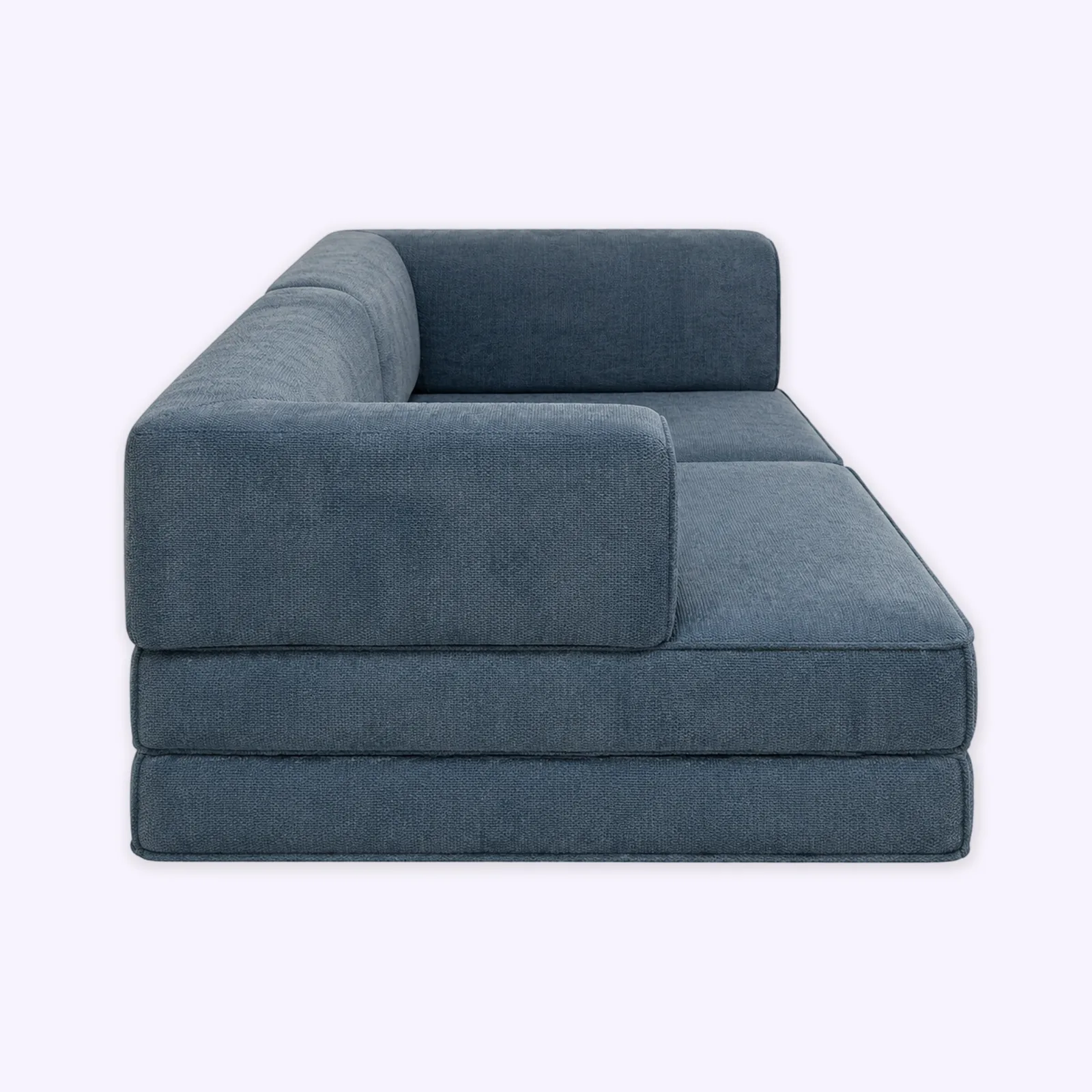 mijue-compressed-foam-sofa-s2683-side-view