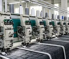 Automated mattress embroidery machine